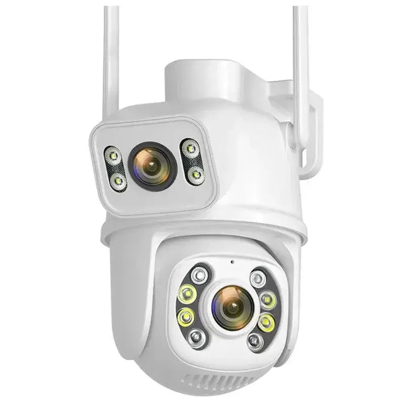 8MP 4K PTZ WiFi Outdoor Surveillance Camera AI Detection