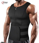 Men's Sauna Waist Vest for Calorie Burn