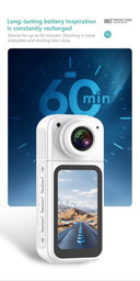 Pocket 2.7K Action Cam for Travelers Smart Capture