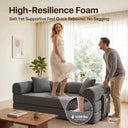 Sofa Bed Folding Convertible Compressed High-Density Foam