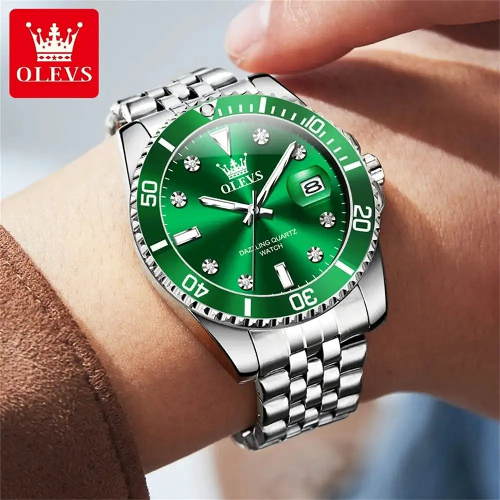 Olevs Mens Stainless Steel Watch — product image 3