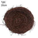 Industrial Rattan Nest Decor Adds Charm