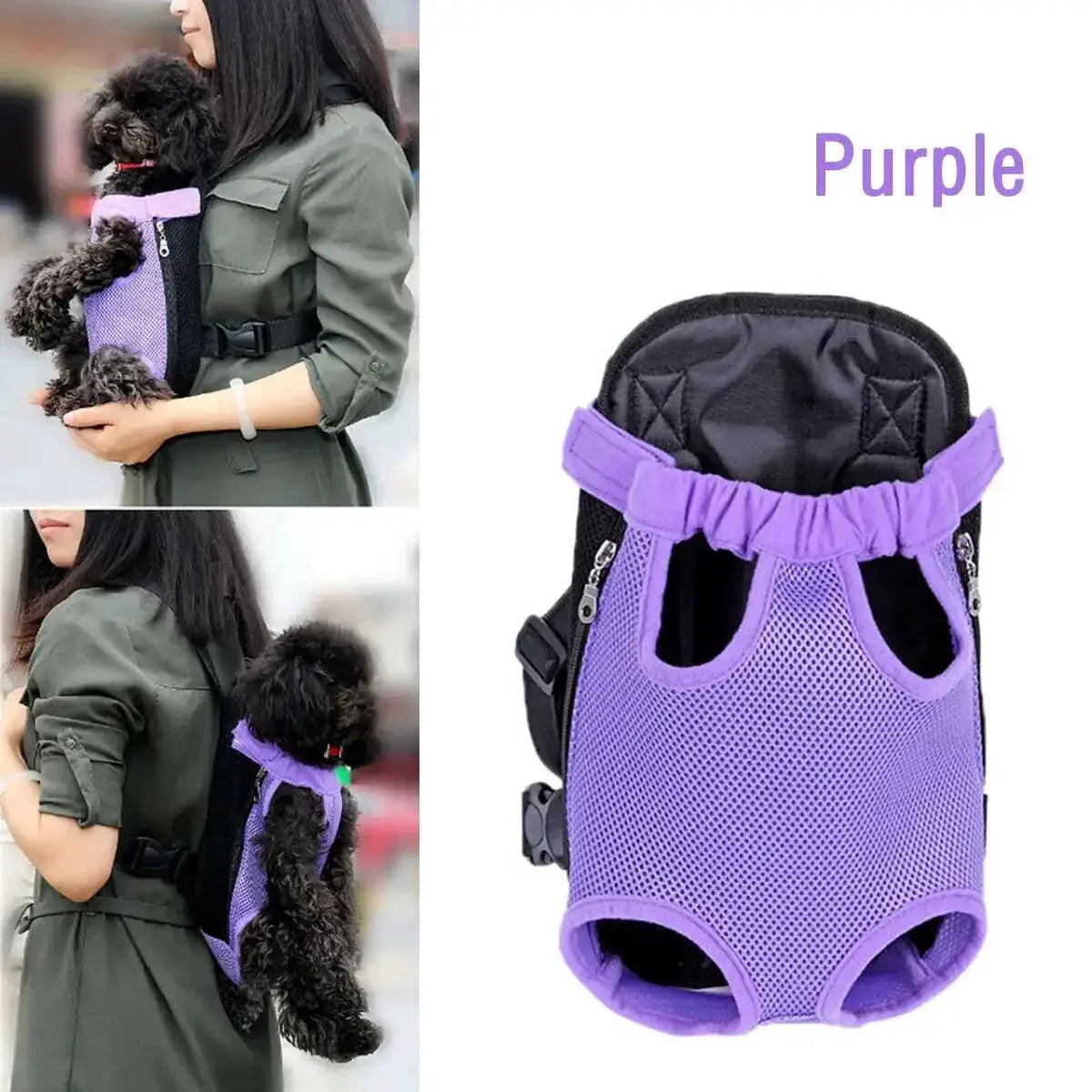 TrailPaw Mesh Pet Backpack Carrier Lightweight Breathable