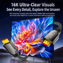 HDMI Cable - 96Gbps Braided Zero Lag
