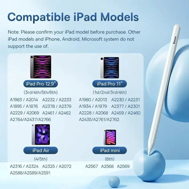 Baseus Gen2 Digital Stylus Wireless Palm Rejection Pen