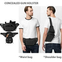 Men Nylon Shoulder Hiking Mobile