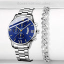 Men Business Watch - Luxury Calendar Quartz