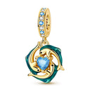 Sterling Silver Charm Pendant Beads