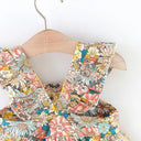 Vintage Garden Baby Girl's Dress Floral Summer Fashion Statement
