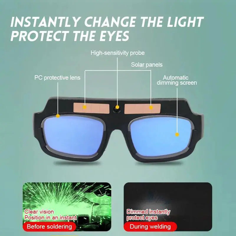 Automatic Darkening Welding Glasses For Eye Safety