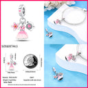 Sterling Silver Heels Lipstick Camera