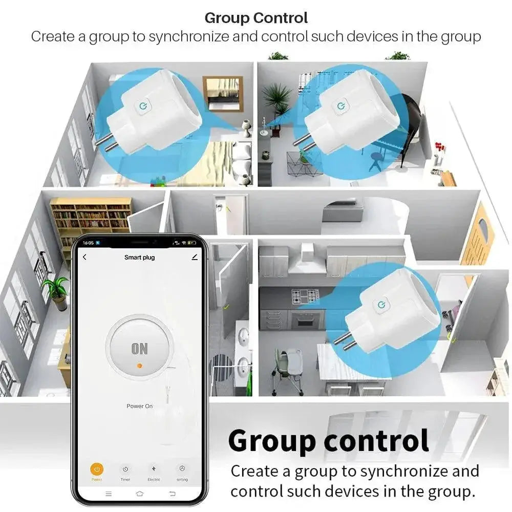 Smart Zigbee Plug With Energy Monitoring And Voice Control