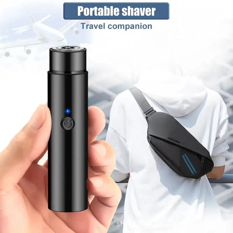 Mini Electric Shaver for Men Portable Electric Razor Beard Knife USB Charging Men's Face Beard Shaver Body Razor Hair Removal