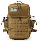 45L Molle Tactical Backpack Bag For Outdoor Hiking EDC