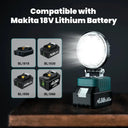 Brighter LED Work Light for Pros on Site