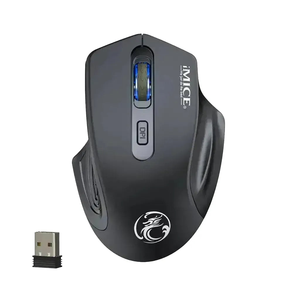Ergonomic Silent Mouse for Office Work — Wireless Mouse