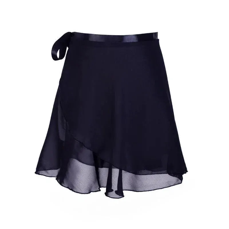 Elegant Ballet Chiffon Skirt And Floral Leotard Dance Wear