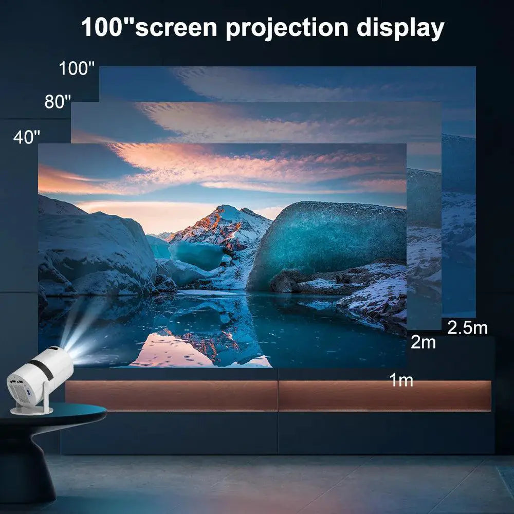 HY310W Mini Projector 5G WiFi Android 4K Beamer Portable