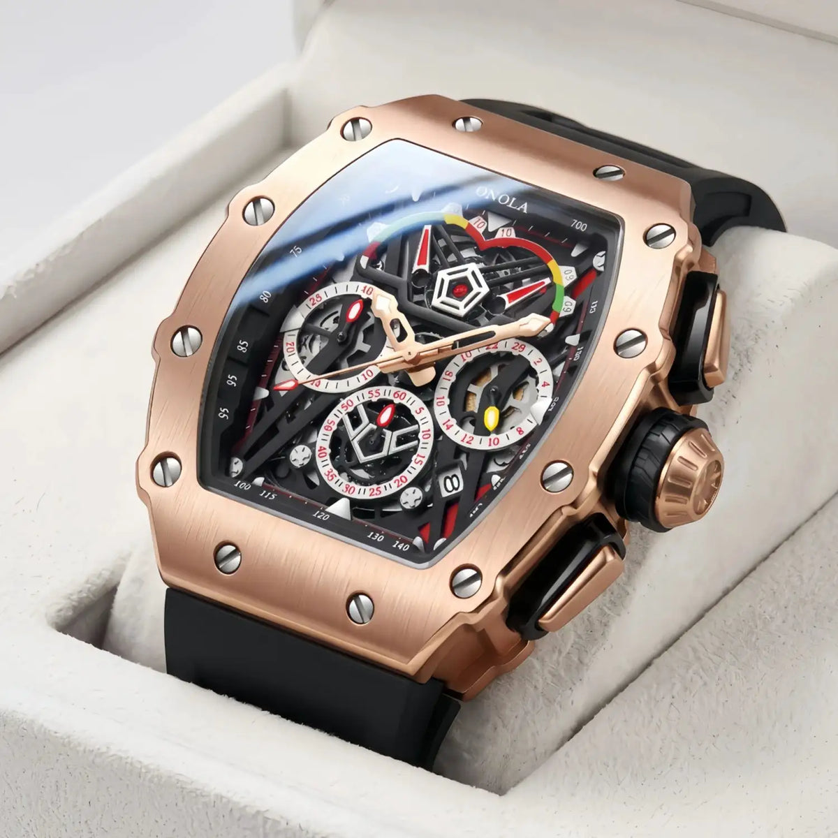 Onola Luminous Dial Chronograph Men's Watch — product image 5
