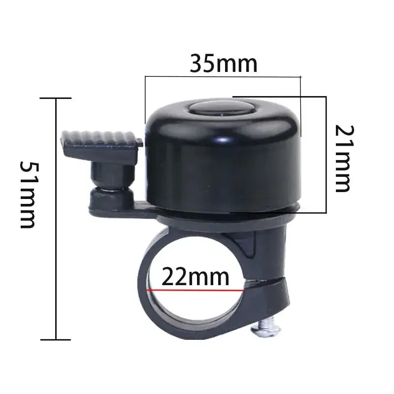 Aluminum Alloy Bicycle Bell For MTB Safety Alarm And Warning