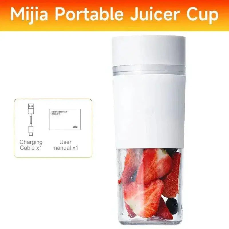 Portable Blender 300 Ml Electric Fruit Juicer Machine