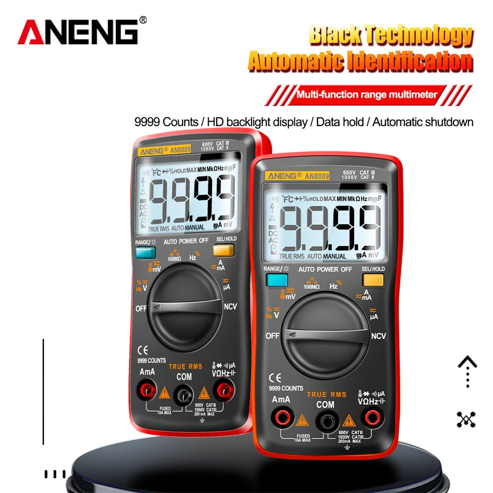 Digital Multimeter Transistor Aneng Testers
