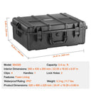 SucceBuy Weatherproof Hard Case
