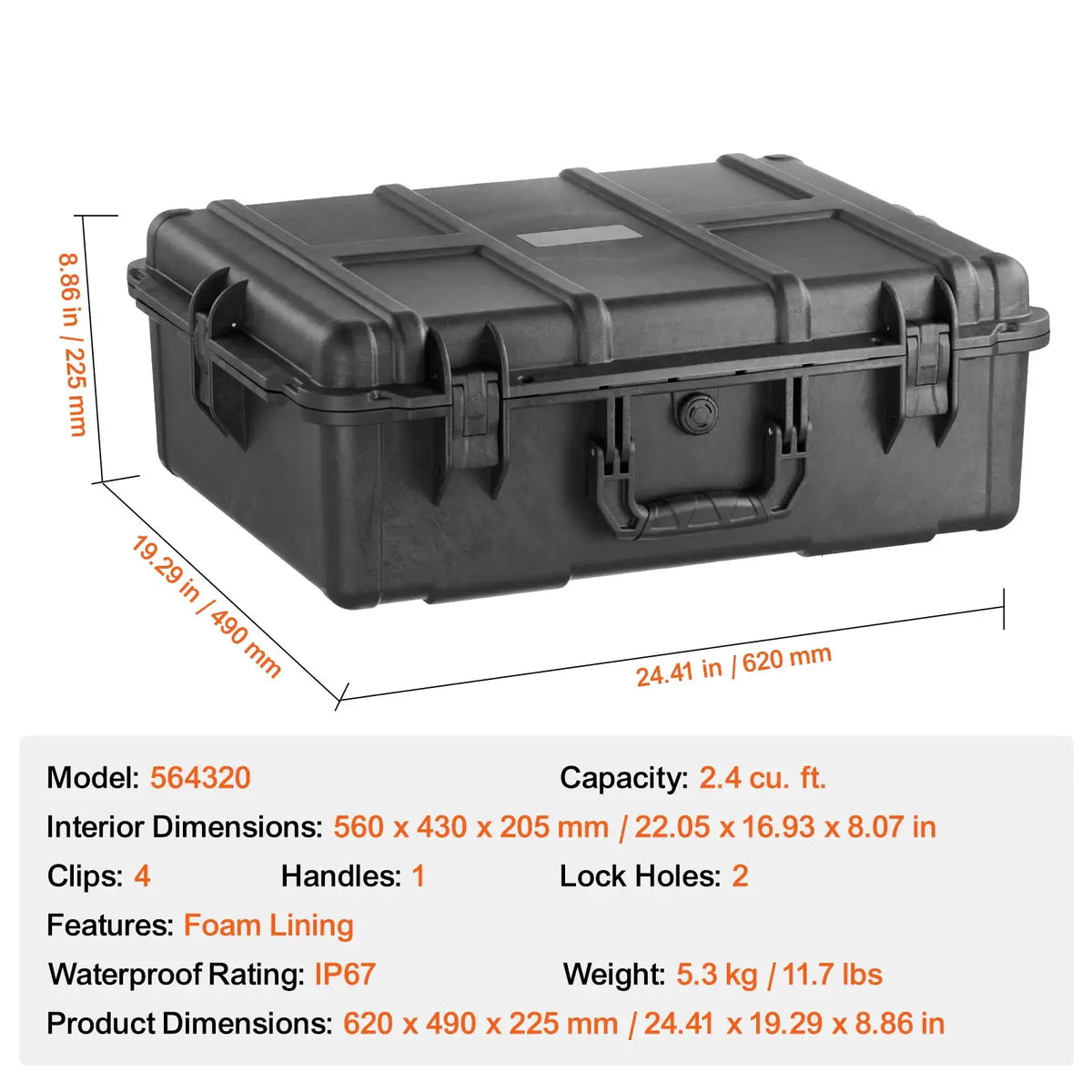 SucceBuy Weatherproof Hard Case — product image 12