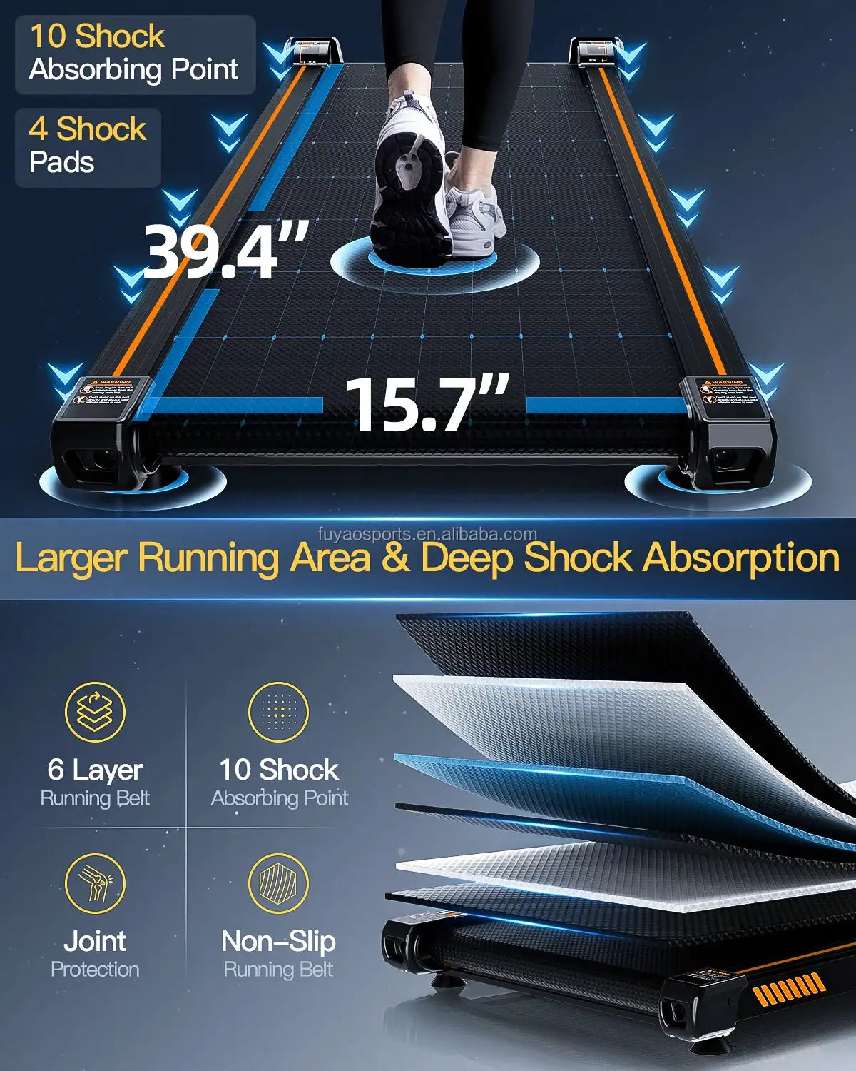 EU Auto Incline 13% Treadmill Factory New Designed Desk Walking Pad for Home Cheap OEM ODM Electric