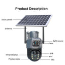 Proactive Solar PTZ Camera for Homes