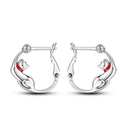 Mula Sterling Silver Hoops Earrings