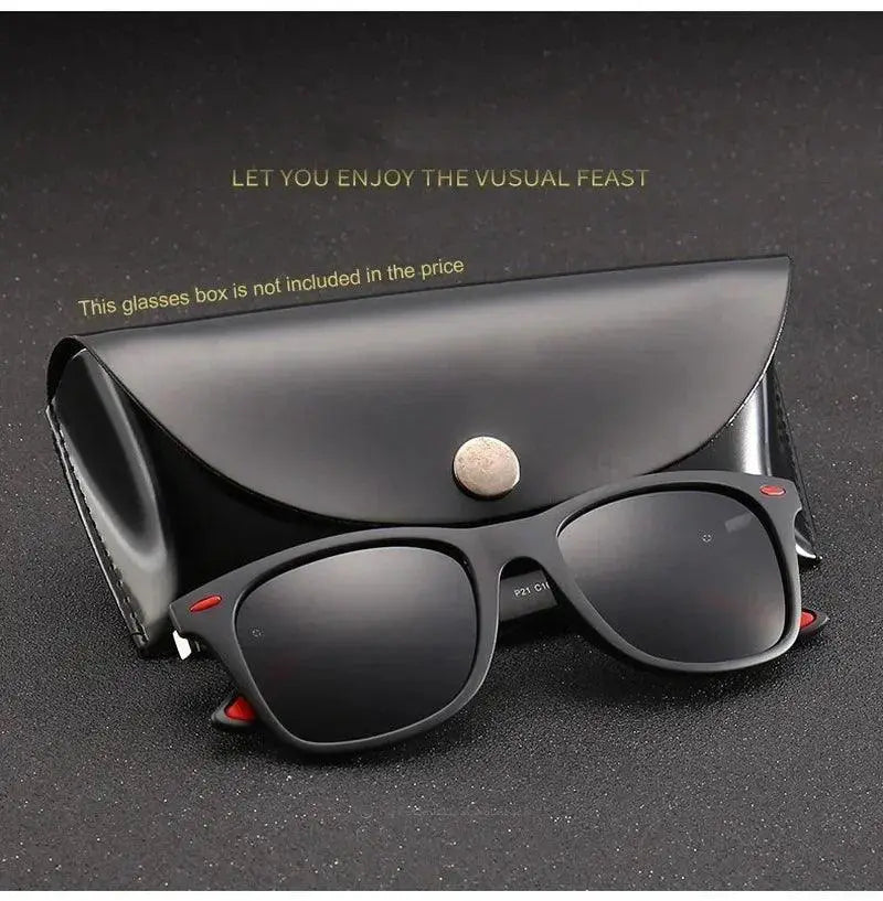 Unisex Vintage Rectangle Sunglasses UV400 2024 Trendy