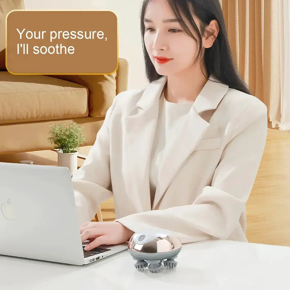 Electric Scalp Massager For Hair Growth Rechargeable