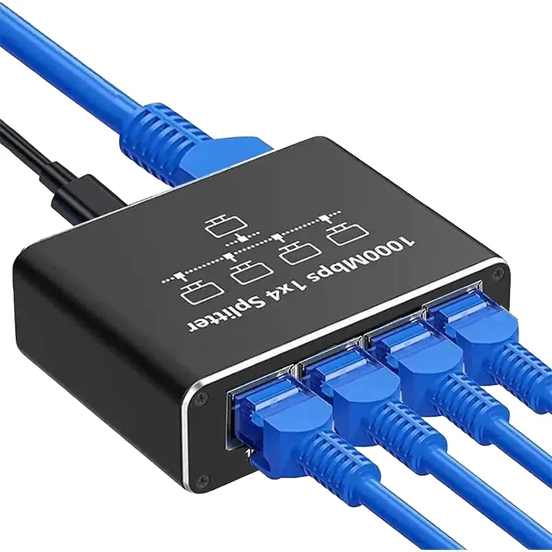 Gigabit Ethernet Switch Splitter LAN Gigabit Extension — product view 1