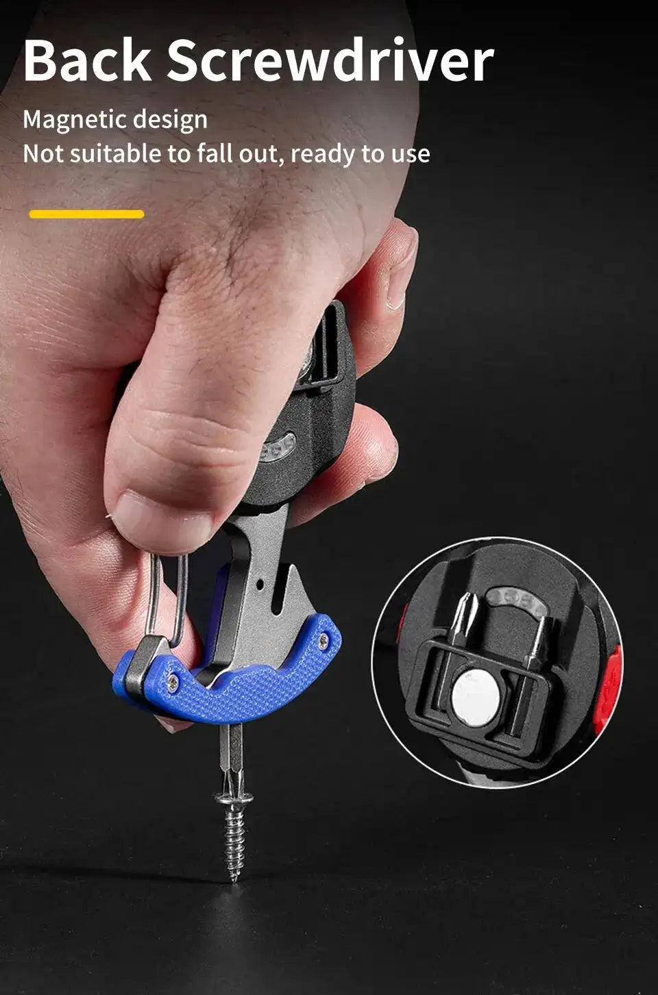 Compact Multi Function Keychain Flashlight With Modes — product view 11