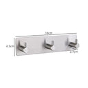 Stylish Stainless Steel Bathroom Hook Set Elegant Storage Solution