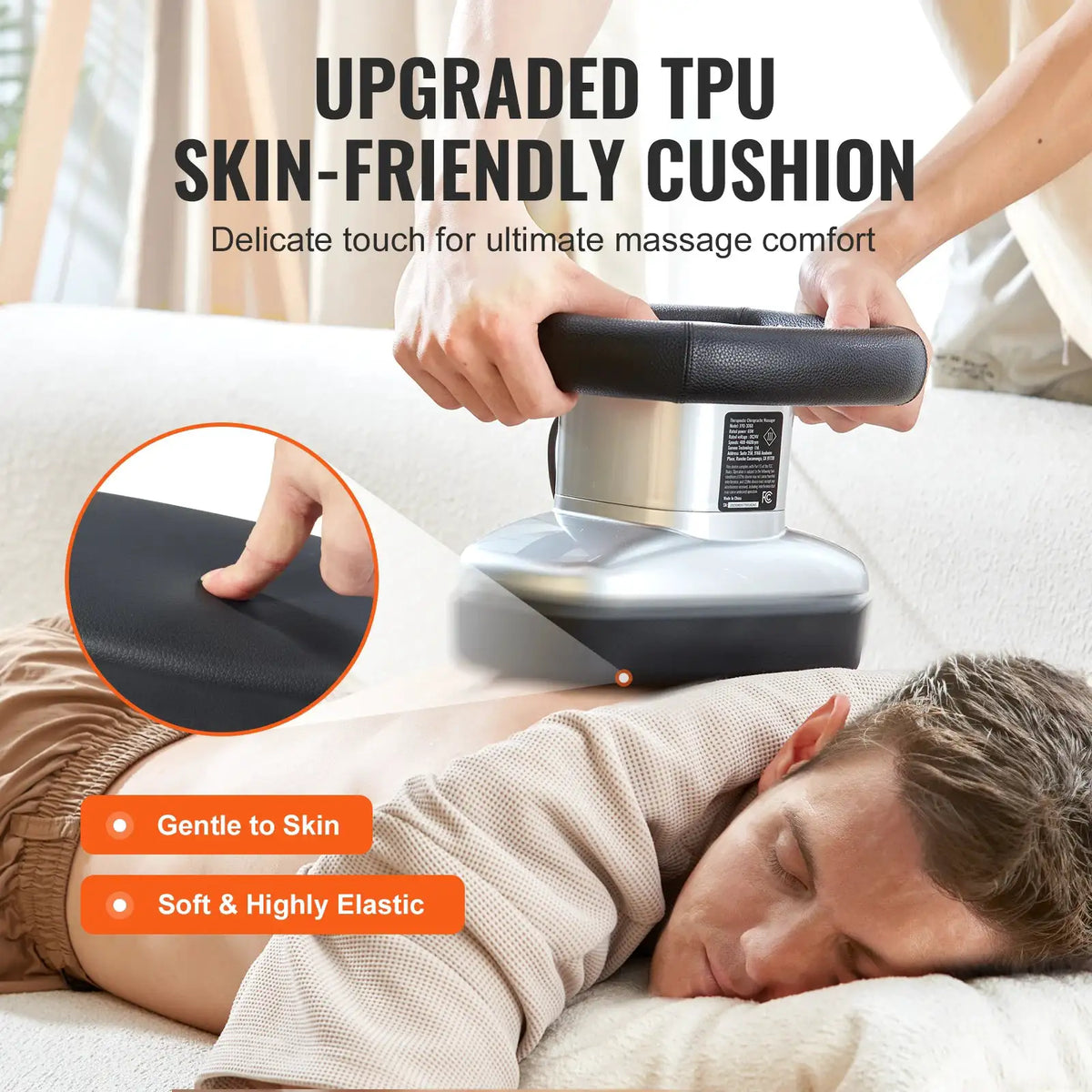 SucceBuy Chiropractic Massager Variable Speed Vibrating Therapy — product view 4