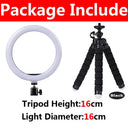 10-Inch Ring Light - Bi-Color With Tripod