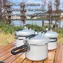 Pressure Cooker Compact Outdoor with Folding Handle 2.2L