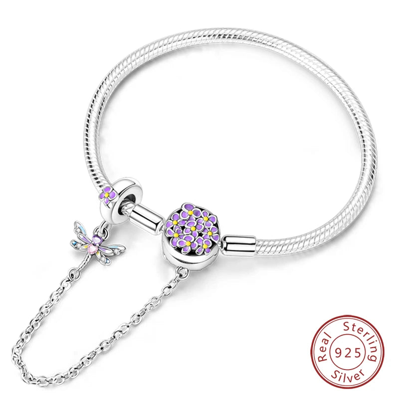 Cm Sterling Silver Pink Heart