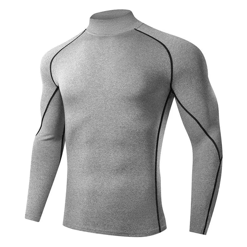 Men Running T Shirt Quick Dry Compression Top For Training