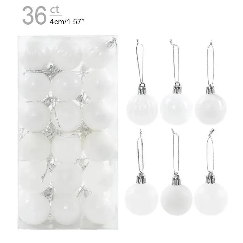 Vibrant Ornament Set for Home Decor — 36pcs green