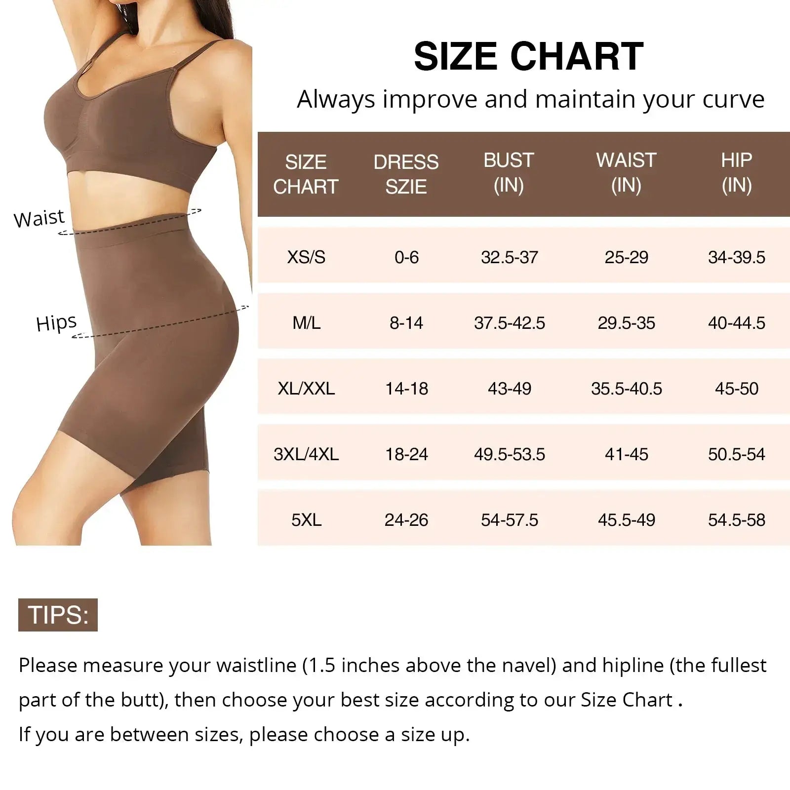 Seamless High Waist Butt Lifter Shapewear For Curves