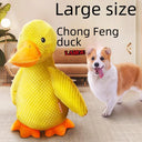 Chew Resistant Dog Toy Dental Cleansing Engaging Plush 2024