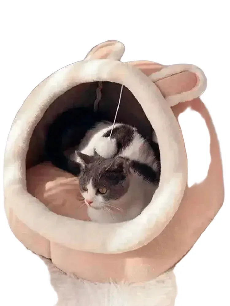 All Seasons Cat Bed for Small Pets Cozy — S