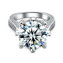 Men Women Gold Moissanite Wedding Ring