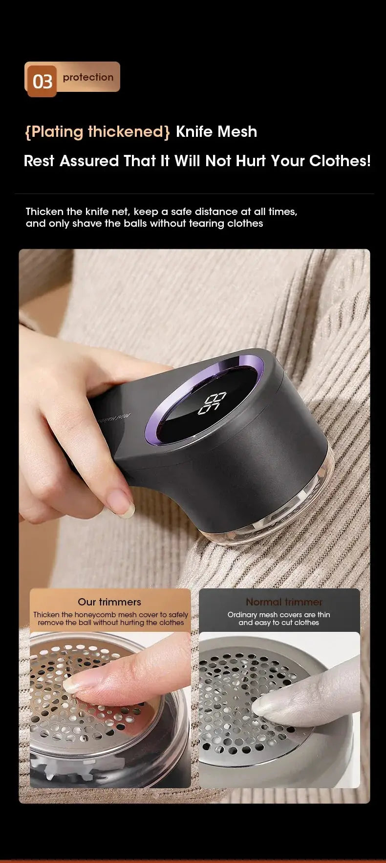 Powerful Lint Remover for Clothes Care — product view 14