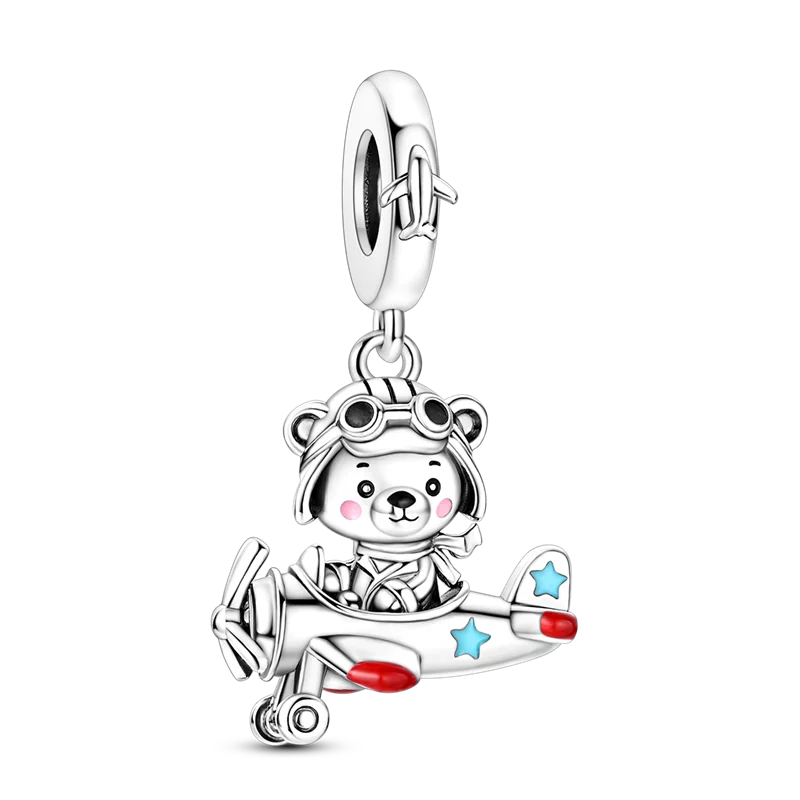 Pink Dance Shoes Charm Bead