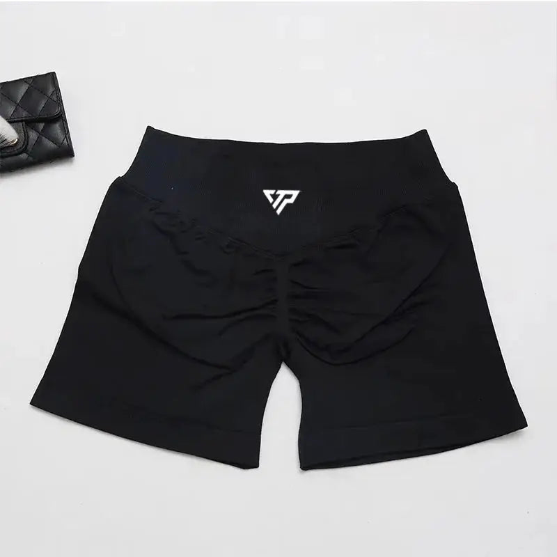 Keep That Pump Yoga Shorts Seamless Recoil Scrunch — product view 12