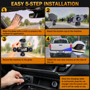 BCUOZ Dashcam Front Rear Left Right Car Cameras Super Night
